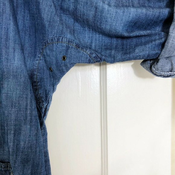 Staring At Stars Chambray Popover Shirt - Picture 4 of 7